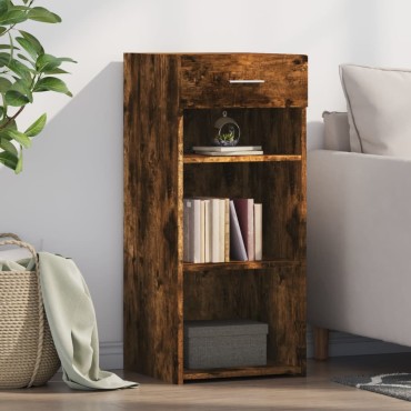 vidaXL Ντουλάπι Καπνιστή Δρυς 40x42,5x93cm από Επεξεργ. Ξύλο 1 τεμ.