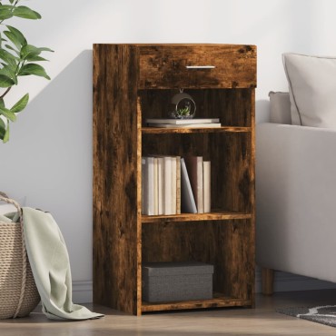 vidaXL Συρταριέρα Καπνιστή Δρυς 45x42,5x93cm από Επεξεργ. Ξύλο 1 τεμ.