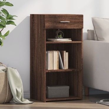 vidaXL Μπουφές Καφέ Δρυς 45x42,5x93cm από Επεξεργασμένο Ξύλο 1 τεμ.