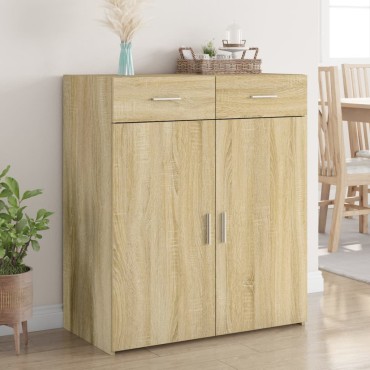 vidaXL Ντουλάπι Sonoma Δρυς 80x42,5x93cm από Επεξεργασμένο Ξύλο 1 τεμ.