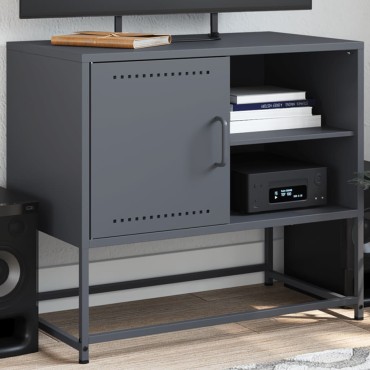 vidaXL Έπιπλο Τηλεόρασης Ροζ 100,5x39x60,5cm από Ατσάλι