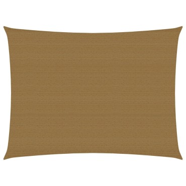vidaXL Πανί Σκίασης Taupe 6 x 7 μ. από HDPE 160 γρ/μ²