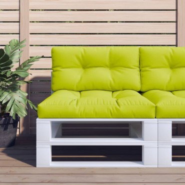 vidaXL Μαξιλάρι Παλέτας Αν. Πράσινο 70x40x12cm Υφασμάτινο