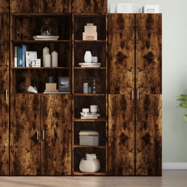 vidaXL Ντουλάπι Καπνιστή Δρυς 40x41x185cm Επεξεργασμένο Ξύλο 1 τεμ.
