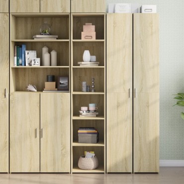 vidaXL Ντουλάπι Sonoma Δρυς 40x41x185cm Επεξεργασμένο Ξύλο 1 τεμ.