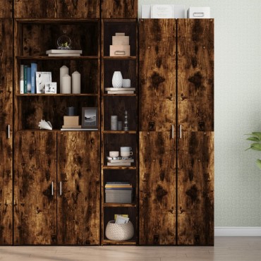 vidaXL Ντουλάπι Καπνιστή δρυς 30x41x185cm από Επεξεργασμένο Ξύλο 1 τεμ.