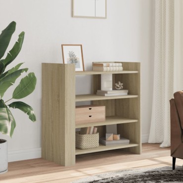 vidaXL Ντουλάπι Sonoma Δρυς 73,5x35x75cm από Επεξεργασμένο Ξύλο 1 τεμ.