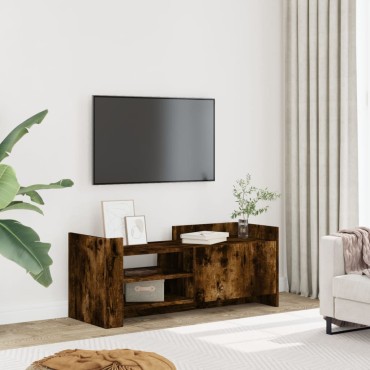 vidaXL Έπιπλο Τηλεόρασης Καπνιστή Δρυς 100x35x40cm Επεξ. Ξύλο