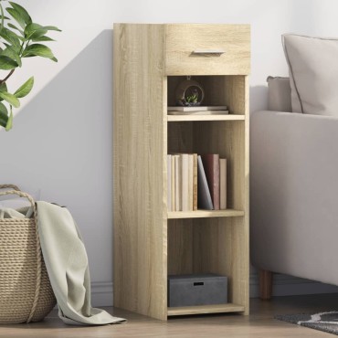 vidaXL Ντουλάπι Sonoma Δρυς 30x42,5x93cm από Επεξεργασμένο Ξύλο 1 τεμ.