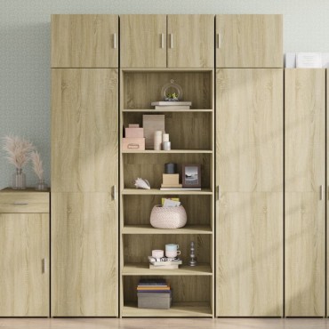 vidaXL Ντουλάπι Sonoma Δρυς 70x41x185cm Επεξεργασμένο Ξύλο 1 τεμ.