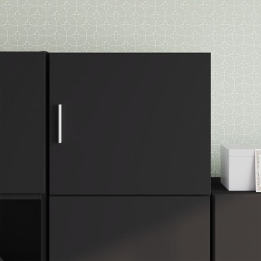 vidaXL Ντουλάπι Τοίχου Μαύρο 45x42,5x40cm από Επεξεργασμένο Ξύλο 1 τεμ.