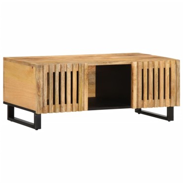 vidaXL Τραπεζάκι Σαλονιού 100x55x40cm από Μασίφ Ξύλο Μάνγκο 1 τεμ.
