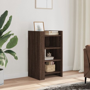 vidaXL Μπουφές Καφέ Δρυς 45x35x75cm από Επεξεργασμένο Ξύλο 1 τεμ.