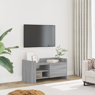 vidaXL Έπιπλο Τηλεόρασης Γκρι Sonoma 80x35x40cm από Επεξεργ. Ξύλο