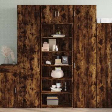 vidaXL Ντουλάπι Καπνιστή Δρυς 70x41x185cm Επεξεργασμένο Ξύλο 1 τεμ.