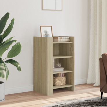 vidaXL Συρταριέρα Sonoma Δρυς 45x35x75cm από Επεξεργασμένο Ξύλο 1 τεμ.