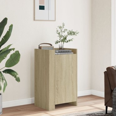 vidaXL Συρταριέρα Sonoma Δρυς 45x35x75cm από Επεξεργασμένο Ξύλο 1 τεμ.