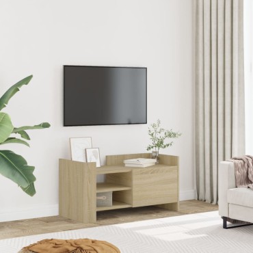 vidaXL Έπιπλο Τηλεόρασης Sonoma Δρυς 80x35x40cm Επεξ. Ξύλο