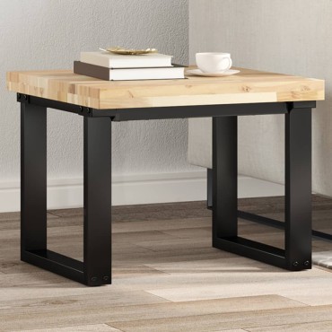 vidaXL Επιφάνεια Τραπεζιού Τετράγωνη 50x50x4cm Μασίφ Ξύλο Ακακίας 1 τεμ.