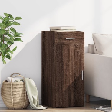 vidaXL Ντουλάπι Καφέ Δρυς 40x42,5x93cm Επεξεργασμένο Ξύλο 1 τεμ.