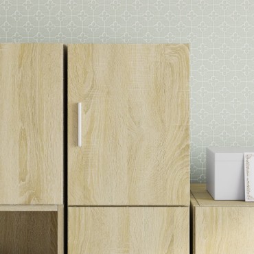vidaXL Ντουλάπι Τοίχου Sonoma Δρυς 30x42,5x40cm Επεξεργασμένο Ξύλο 1 τεμ.