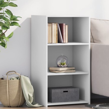 vidaXL Συρταριέρα Λευκή 50x41x93cm από Επεξεργασμένο Ξύλο 1 τεμ.
