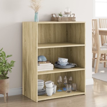 vidaXL Ντουλάπι Sonoma Δρυς 70x41x93cm από Επεξεργασμένο Ξύλο 1 τεμ.
