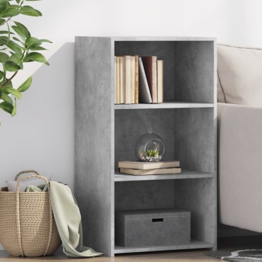 vidaXL Ντουλάπι Γκρι Σκυροδέματος 50x41x93cm Επεξεργασμένο Ξύλο 1 τεμ.