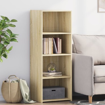 vidaXL Ντουλάπι Sonoma Δρυς 45x41x124cm από Επεξεργασμένο Ξύλο 1 τεμ.