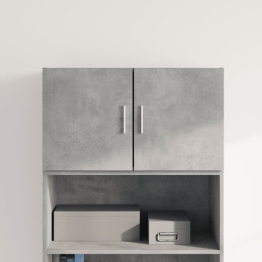 vidaXL Ντουλάπι Τοίχου Γκρι Σκυρ. 70x42,5x40cm Επεξεργασμένο Ξύλο 1 τεμ.