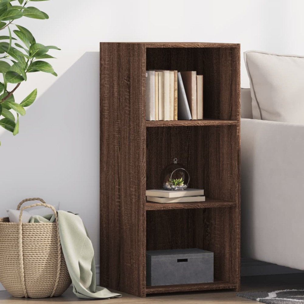 vidaXL Μπουφές Καφέ Δρυς 40x41x93cm από Επεξεργασμένο Ξύλο 1 τεμ.
