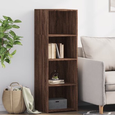 vidaXL Ντουλάπι Καφέ Δρυς 40x41x124cm από Επεξεργασμένο Ξύλο 1 τεμ.