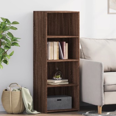 vidaXL Ντουλάπι Καφέ Δρυς 45x41x124cm από Επεξεργασμένο Ξύλο 1 τεμ.