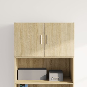 vidaXL Ντουλάπι Τοίχου Sonoma Δρυς 70x42,5x40cm Επεξεργασμένο Ξύλο 1 τεμ.