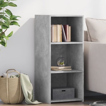 vidaXL Ντουλάπι Γκρι Σκυροδέματος 40x41x93cm Επεξεργασμένο Ξύλο 1 τεμ.