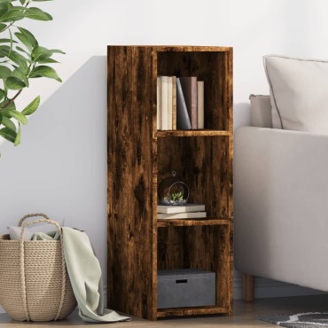 vidaXL Βοηθητικό Ντουλάπι Καπνιστή Δρυς 30x41x93cm Επεξεργασμένο Ξύλο 1 τεμ.