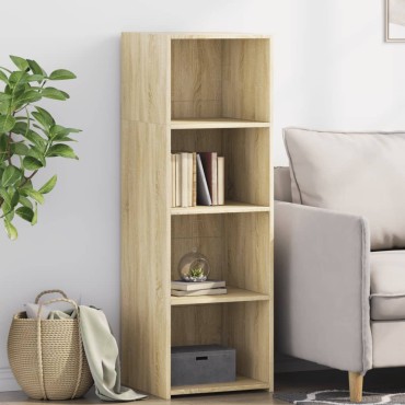 vidaXL Ντουλάπι Sonoma Δρυς 40x41x124cm από Επεξεργασμένο Ξύλο 1 τεμ.