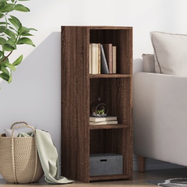 vidaXL Μπουφές Καφέ Δρυς 30x41x93cm από Επεξεργασμένο Ξύλο 1 τεμ.