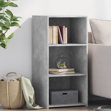 vidaXL Βοηθητικό Ντουλάπι Γκρι Σκυρ. 45x41x93cm από Επεξεργασμένο Ξύλο 1 τεμ.