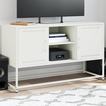 vidaXL Μπουφές Μουσταρδί 100,5x39x107cm από Ατσάλι 1 τεμ.