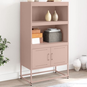 vidaXL Ντουλάπι Μουσταρδί 68,5x38,5x107cm από Ατσάλι 1 τεμ.