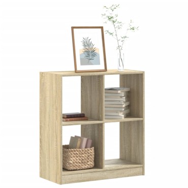vidaXL Βιβλιοθήκη Sonoma Δρυς 68,5x32x75cm από Επεξεργ. Ξύλο 1 τεμ.
