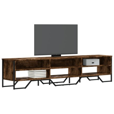vidaXL Έπιπλο Τηλεόρασης Καπνιστή Δρυς 180x34x41cm Επεξ. Ξύλο