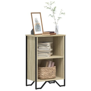 vidaXL Βιβλιοθήκη Sonoma Δρυς 50x31x74,5cm από Επεξεργασμένο Ξύλο 1 τεμ.