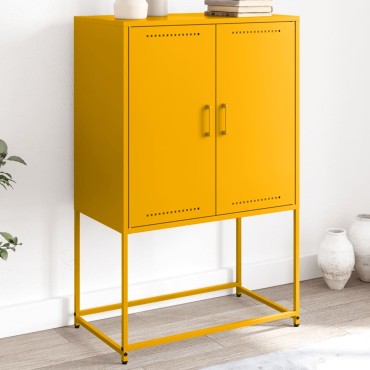 vidaXL Έπιπλο Τηλεόρασης Ανθρακί 68x39x60,5cm από Χάλυβα
