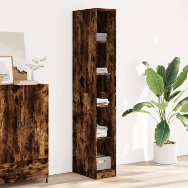 vidaXL Ντουλάπα Καπνιστή Δρυς 30x50x200cm από Επεξεργασμένο Ξύλο 1 τεμ.