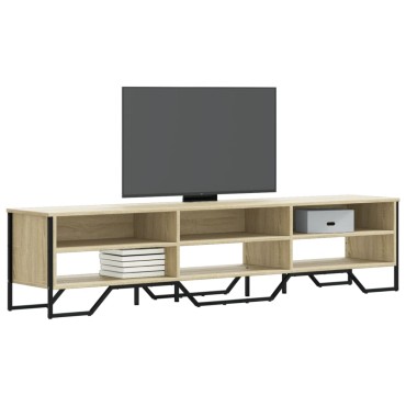 vidaXL Έπιπλο Τηλεόρασης Sonoma Δρυς 180x34x41cm Επεξεργασμένο Ξύλο
