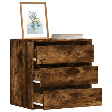 vidaXL Συρταριέρα Καπνιστή Δρυς 60x41x58cm από Επεξεργ. Ξύλο 1 τεμ.