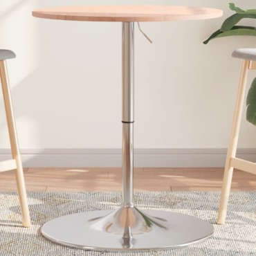 vidaXL Τραπέζι Μπαρ 60x89,5cm από Μασίφ Ξύλο Οξιάς 1 τεμ.