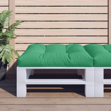 vidaXL Μαξιλάρι Παλέτας Πράσινο 80x80x12cm Υφασμάτινο